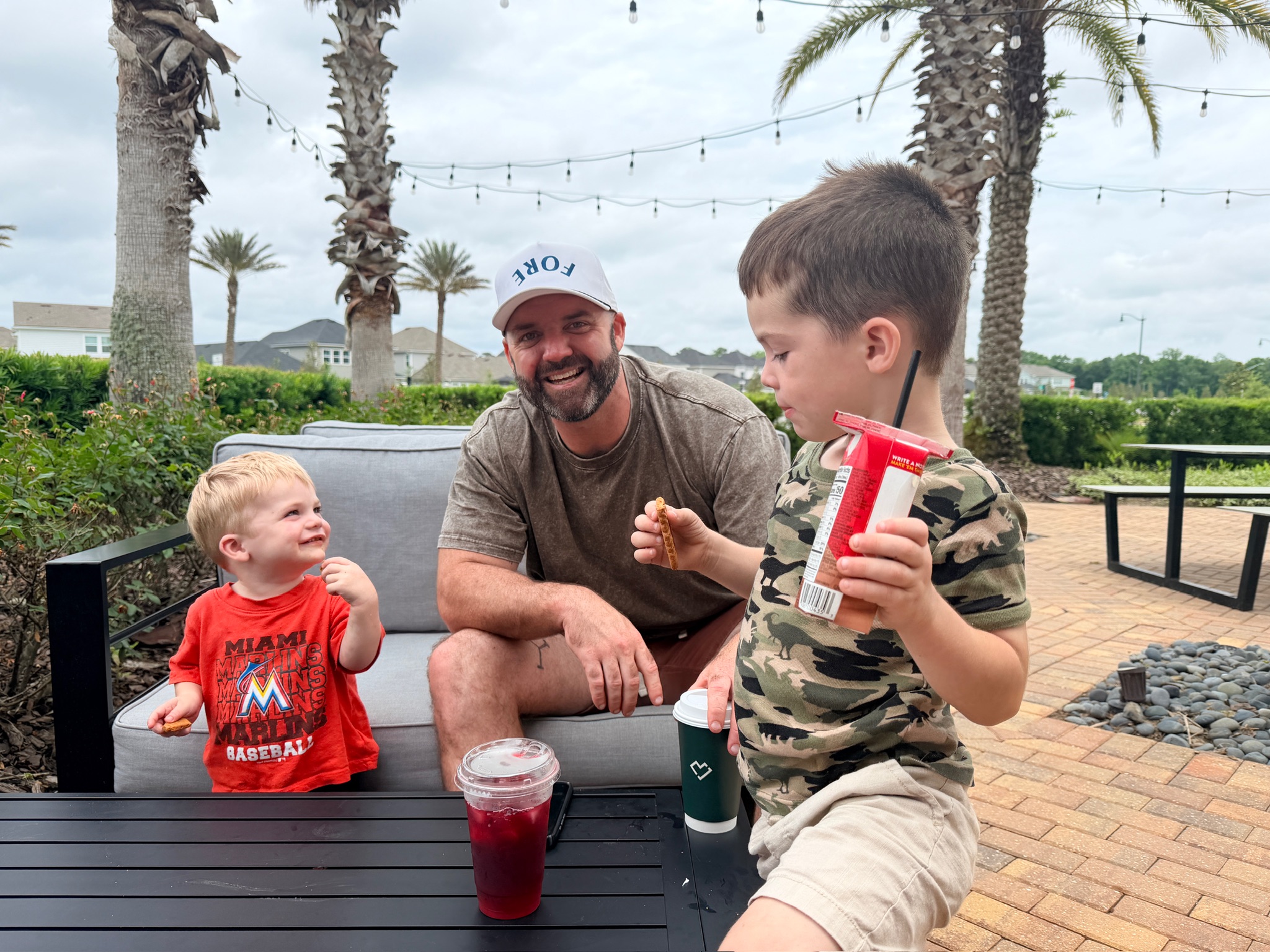 Greg with his boys